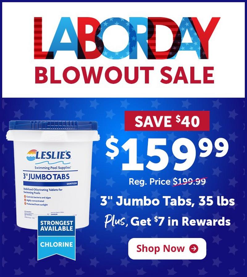 20% off 35lb tabs